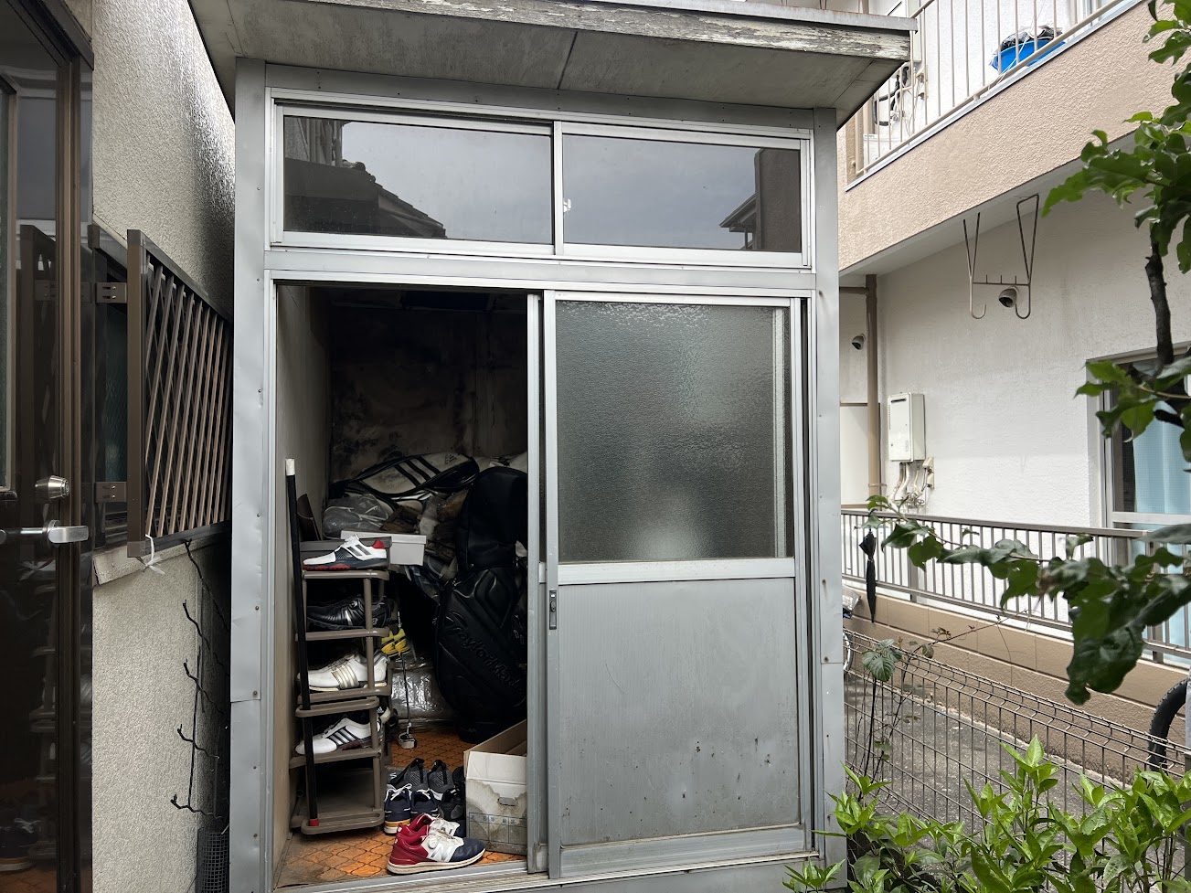 羽村市で家の裏に設置されたプレハブの解体撤去をしてきました！ | カイテキ解体